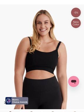 Everyday Black Nursing/Pumping Bra